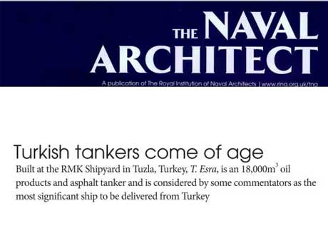 RINA: Presentation of T.Esra in The Naval Architect